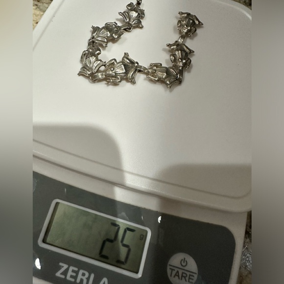 Vintage 1970s Sterling Frog Bracelet - Picture 10 of 10